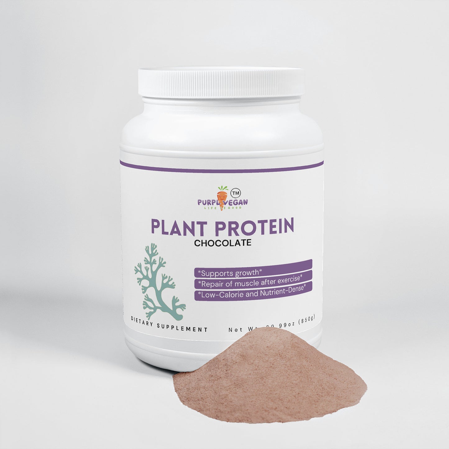 Plant Protein (Chocolate) - Purplvegan