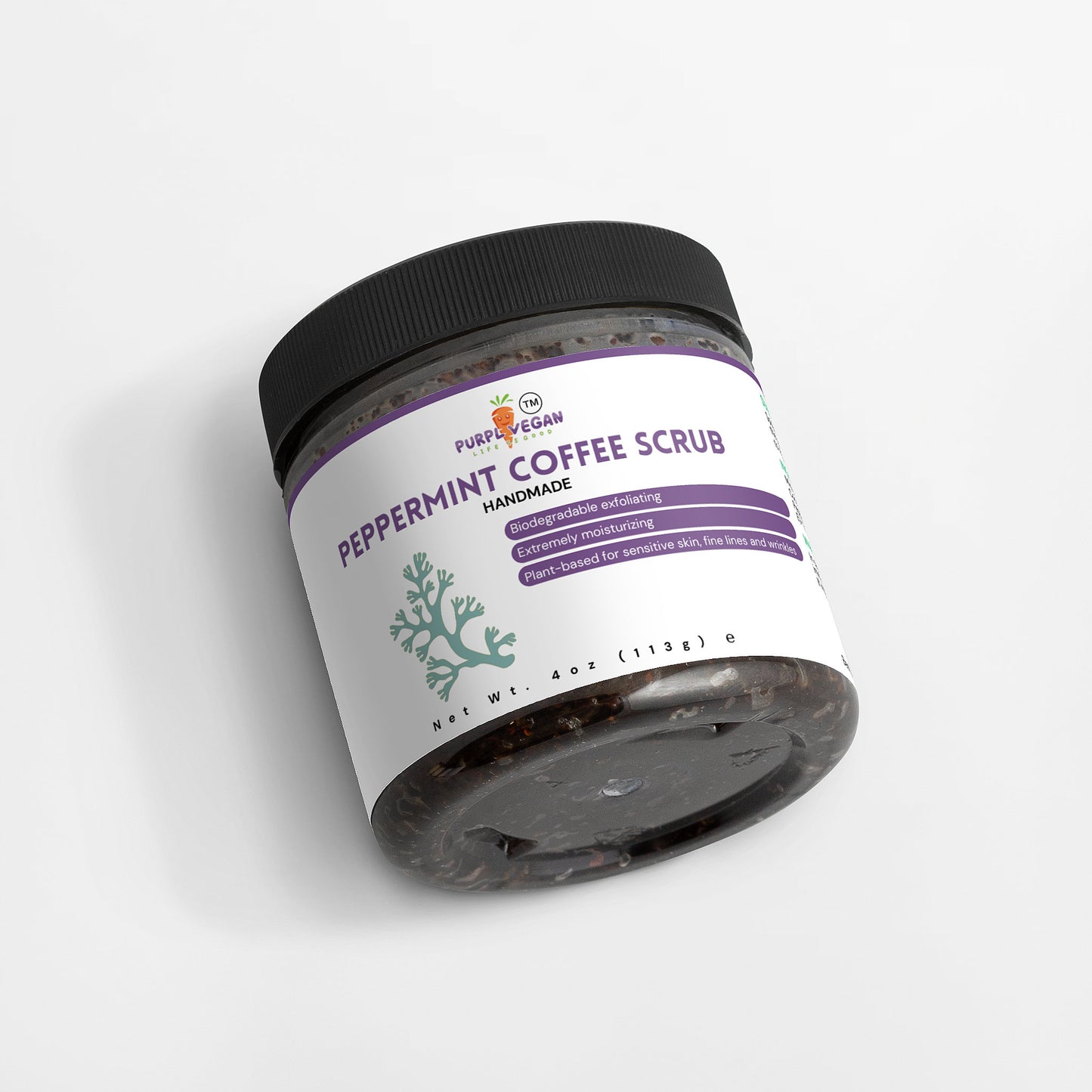 Peppermint Coffee Scrub