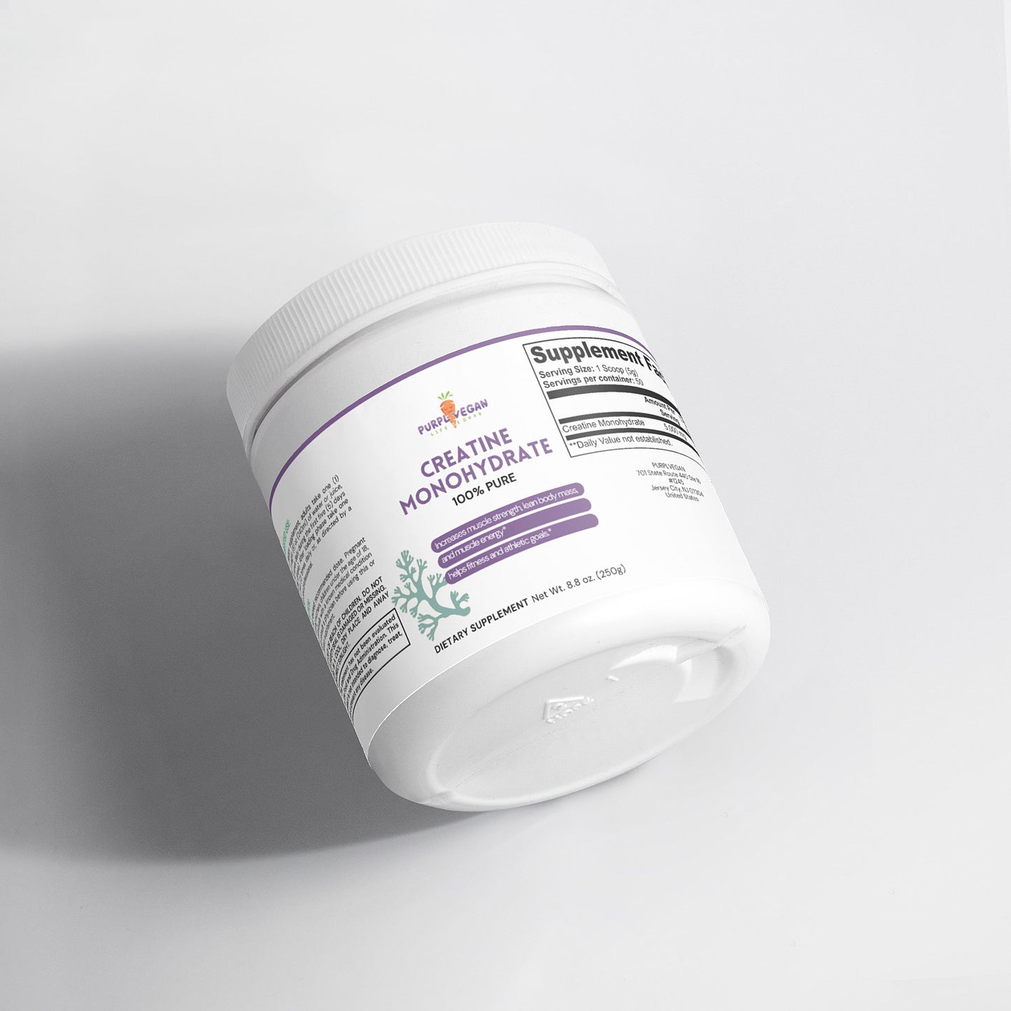 Creatine Monohydrate - Purplvegan
