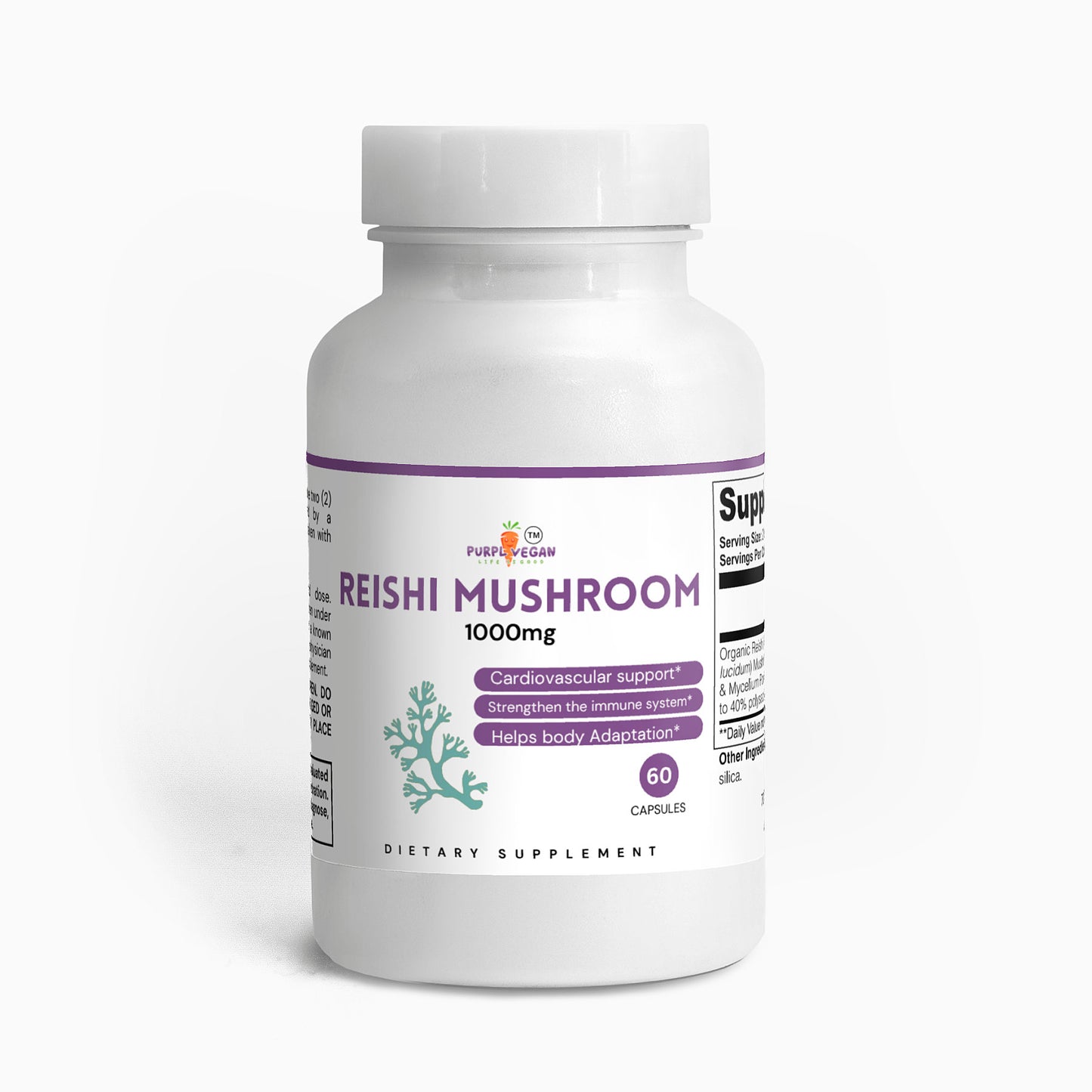 Reishi Mushroom - Purplvegan