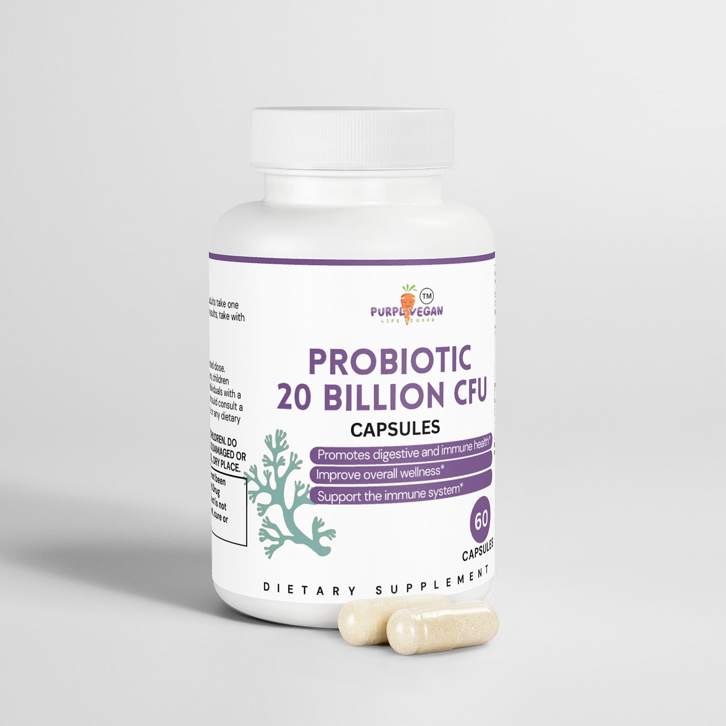 Probiotic 20 Billion - Purplvegan