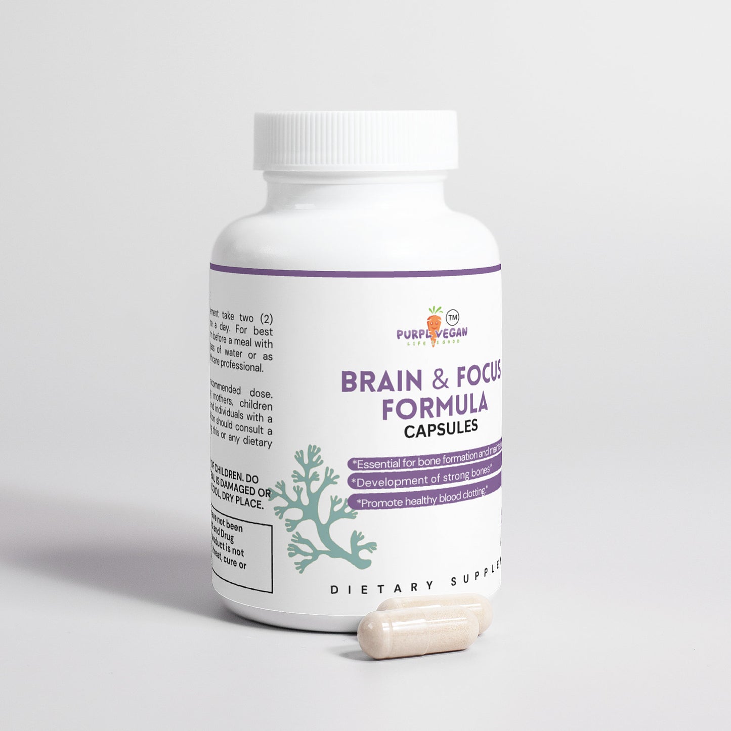 Brain & Focus Formula - Purplvegan