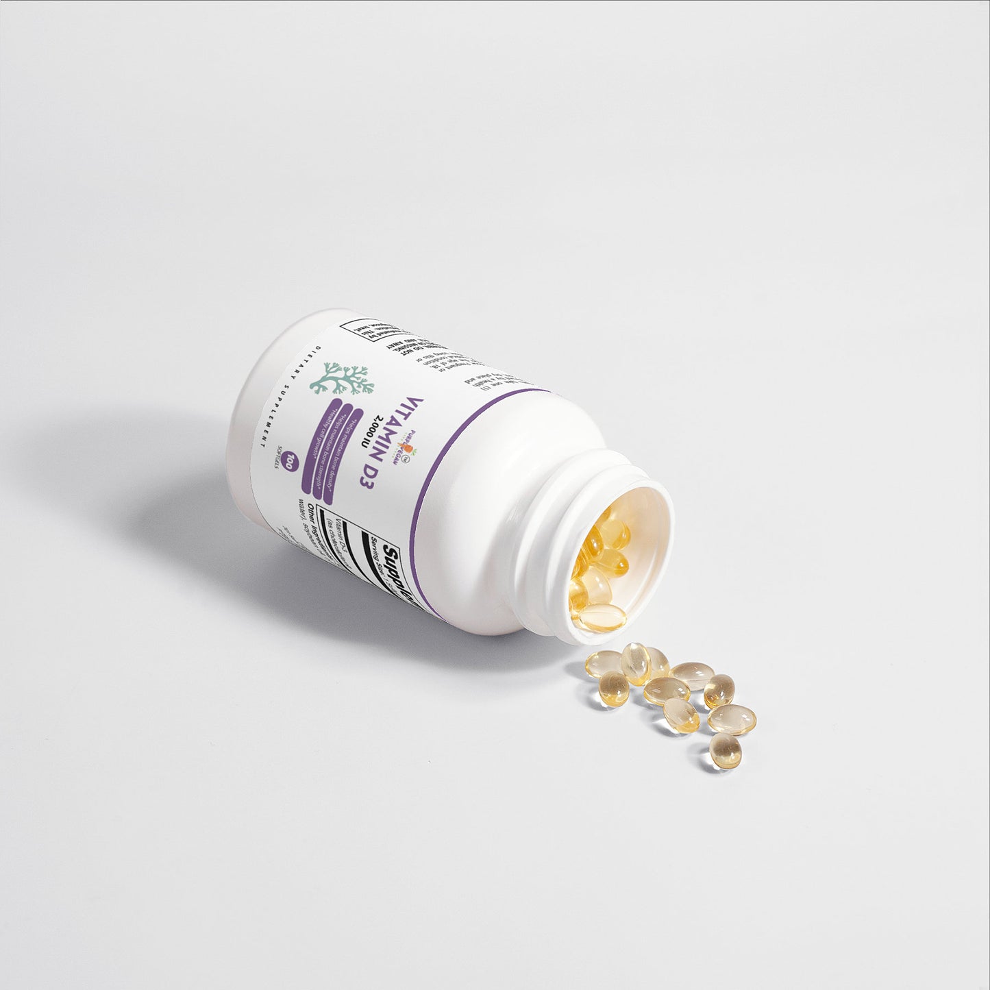 Vitamin D3 2,000 IU - Purplvegan