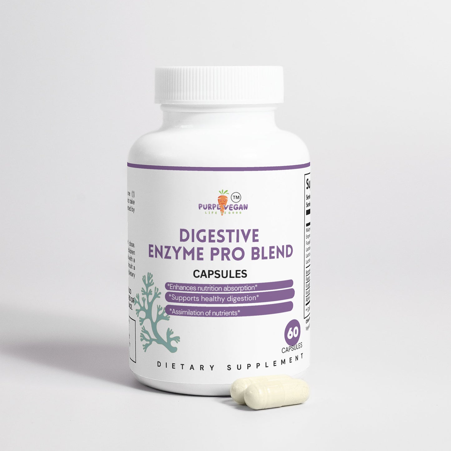 Digestive Enzyme Pro Blend - Purplvegan