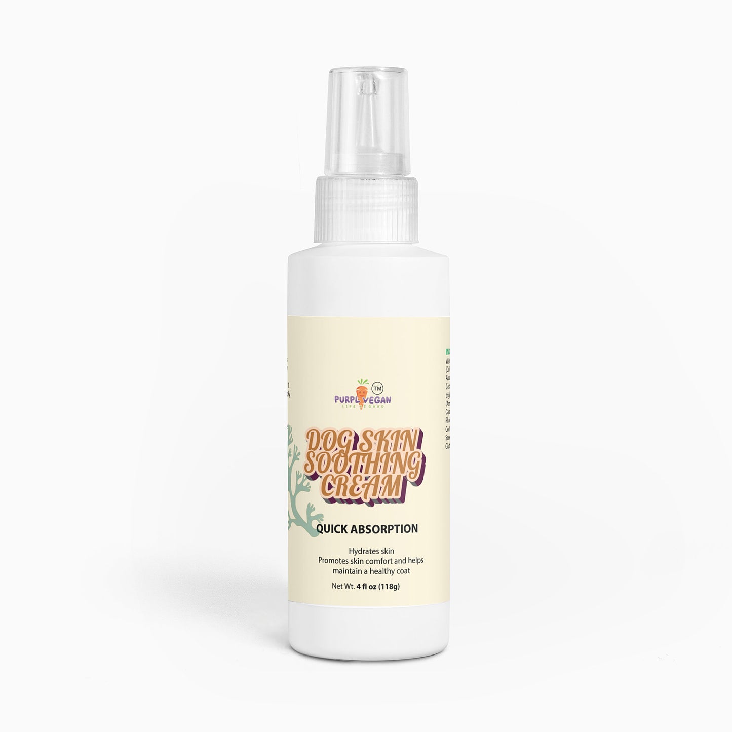 Dog Skin Soothing Cream - Purplvegan