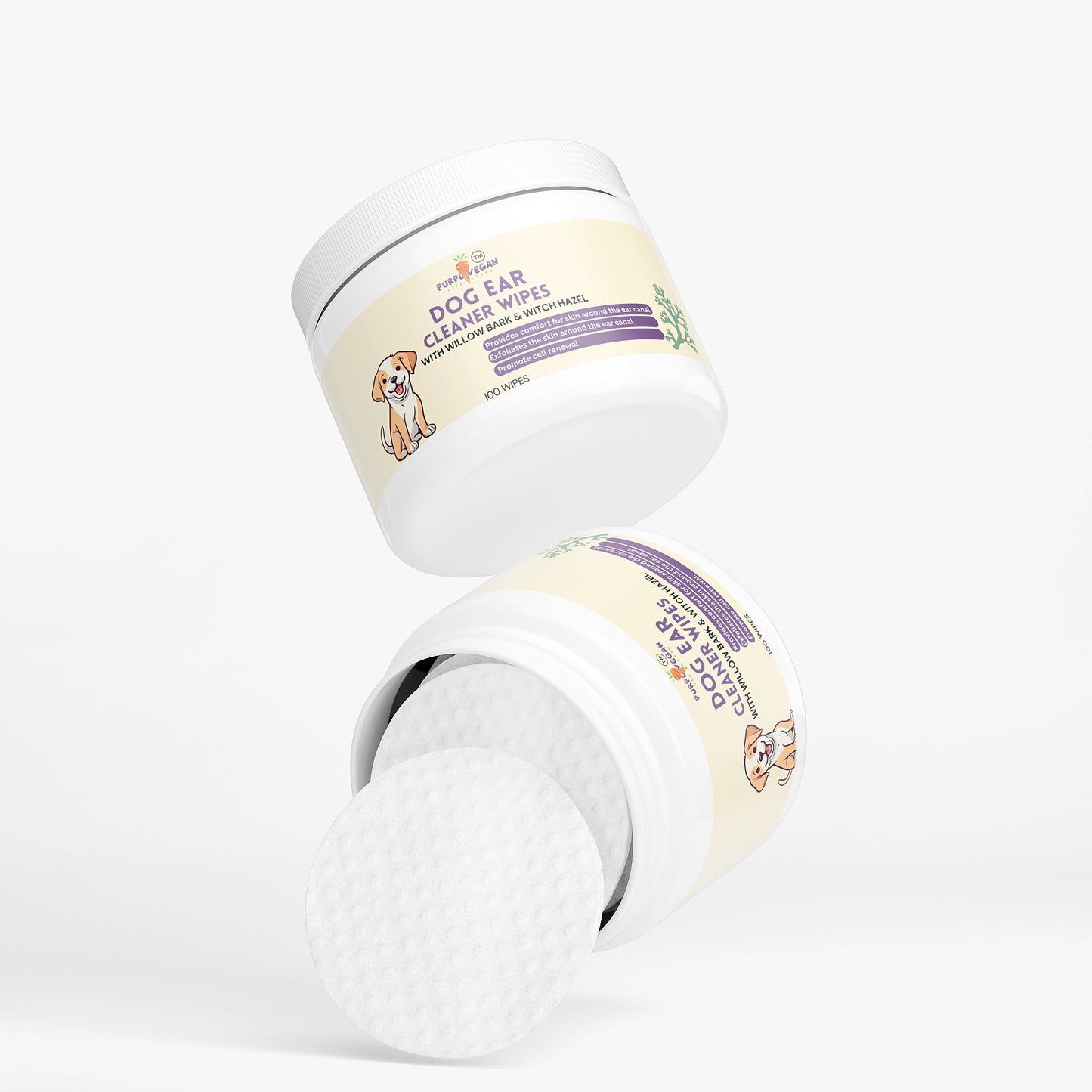 Dog Ear Cleaner Wipes