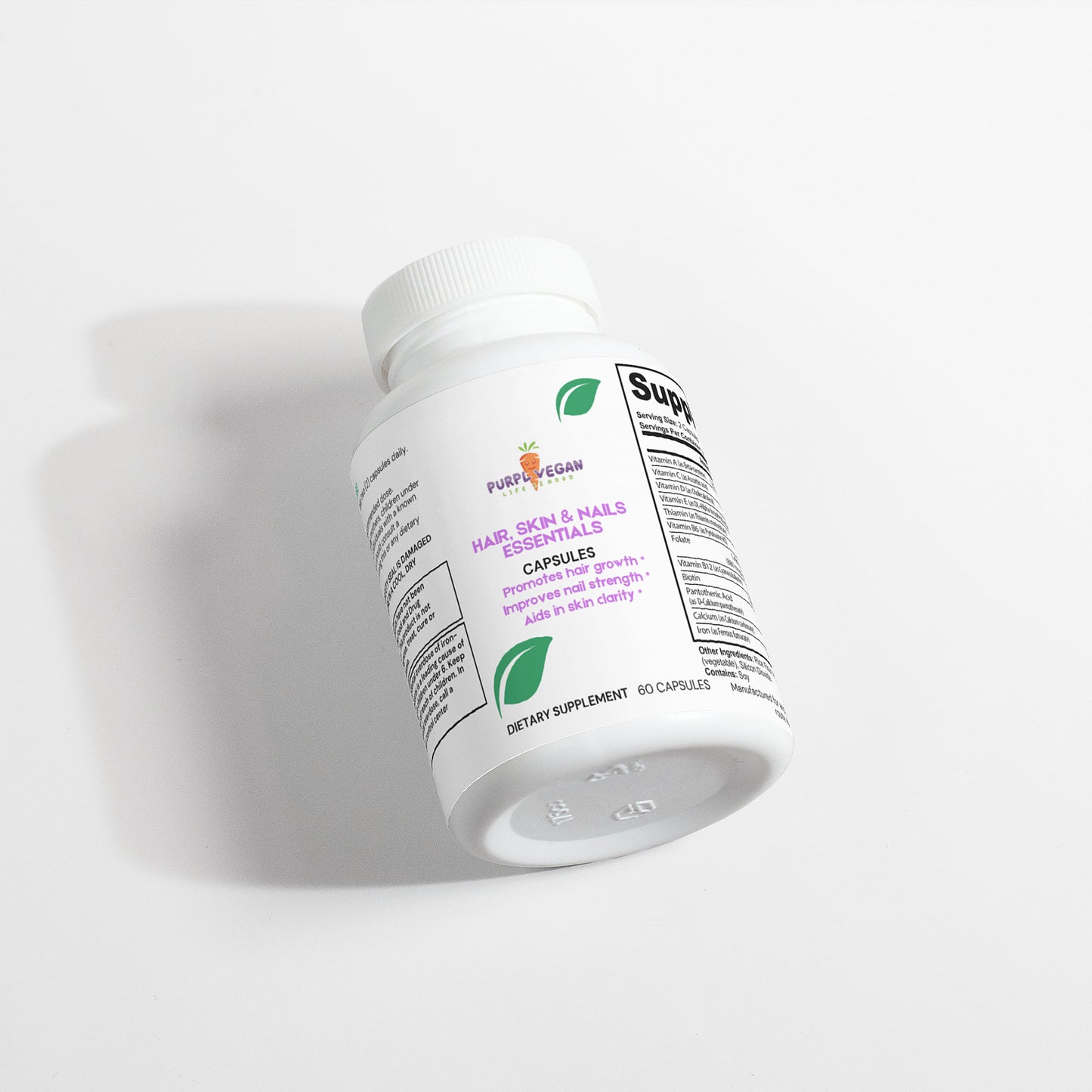 Hair, Skin and Nails Essentials - Purplvegan
