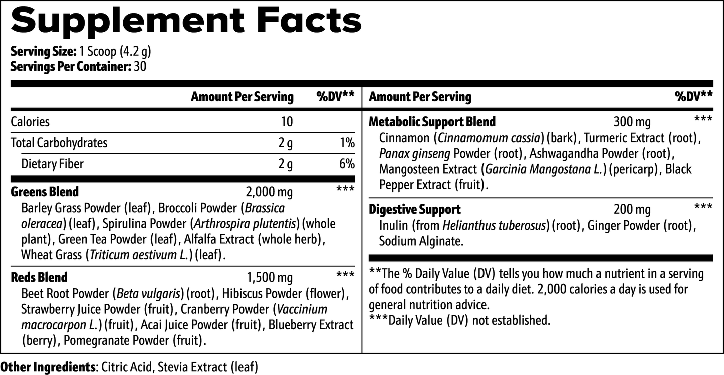 Greens Superfood - Purplvegan