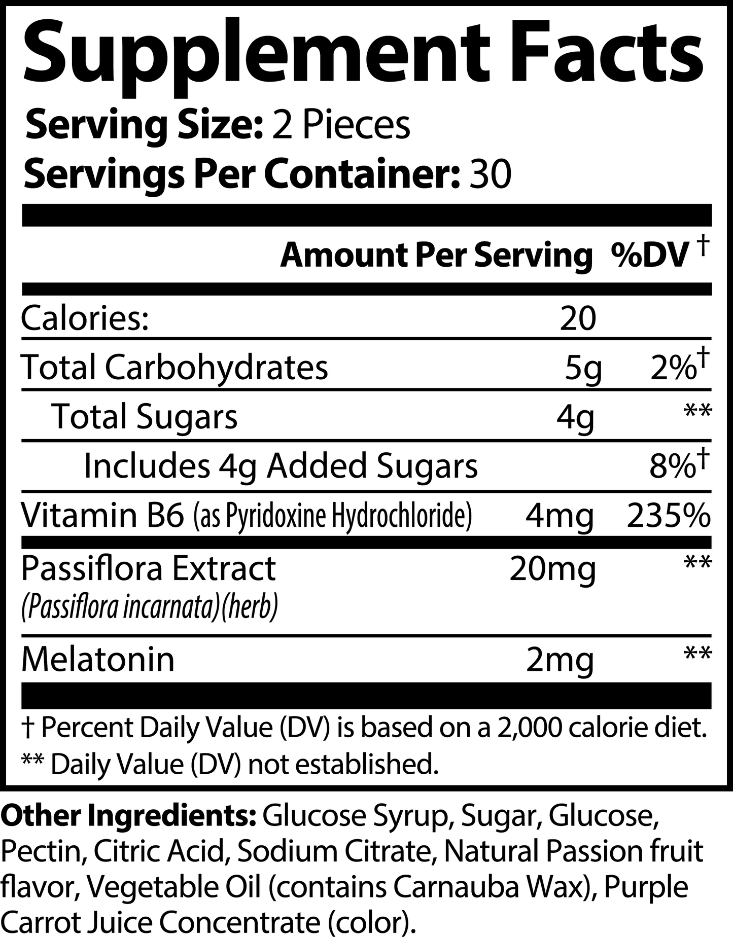 Sleep Well Gummies (Adult) - Purplvegan