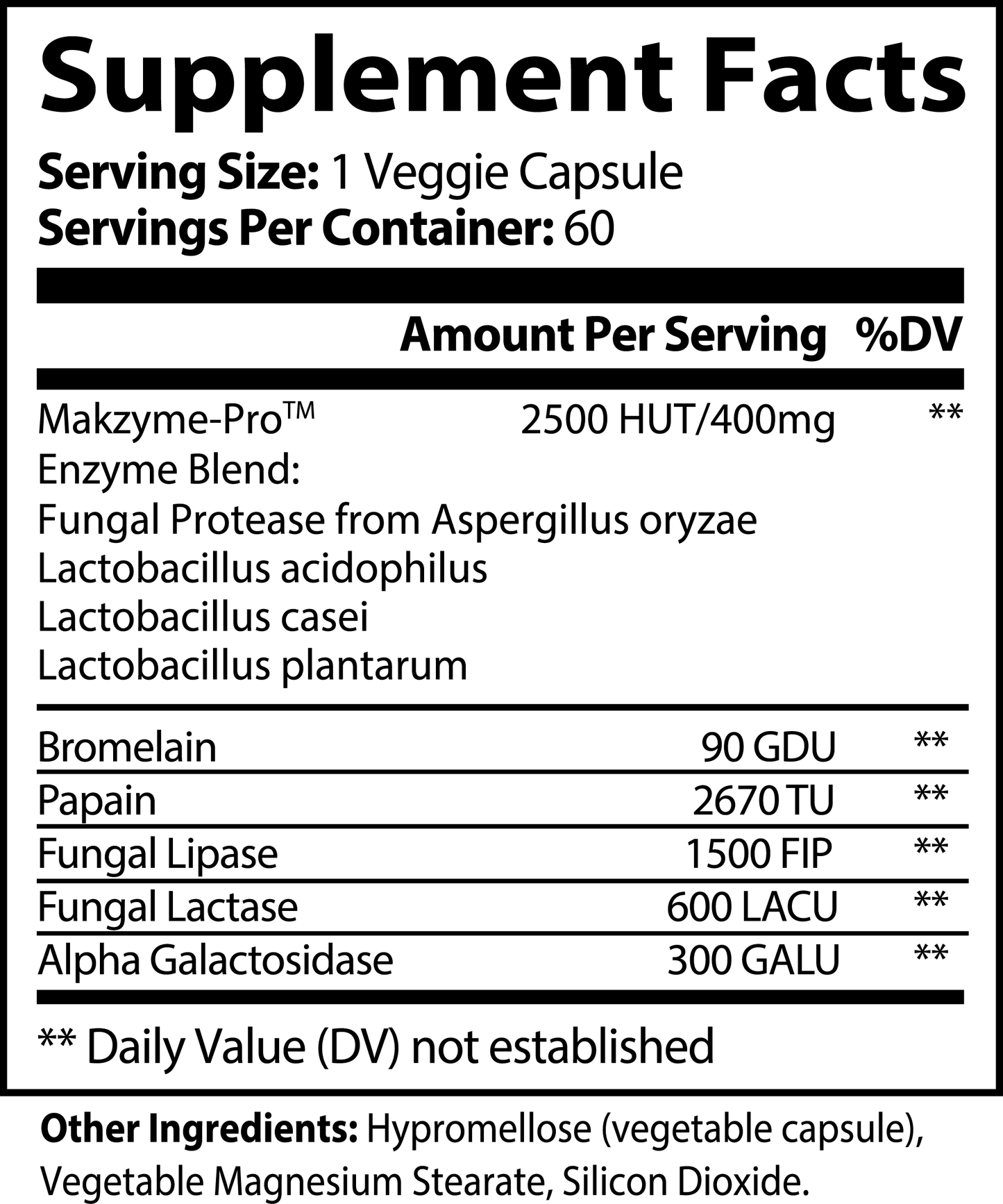 Digestive Enzyme Pro Blend - Purplvegan