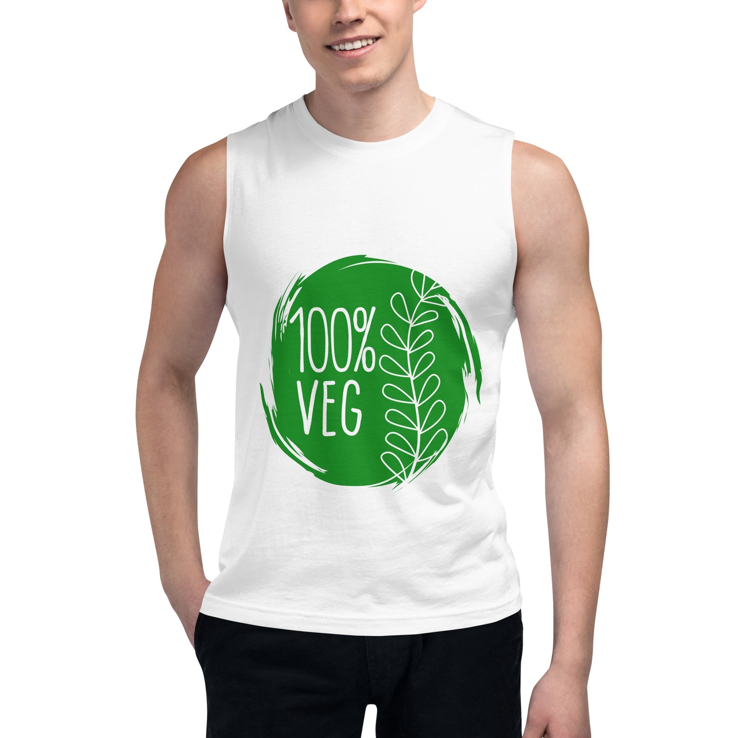 100% Vegan Muscle Shirt