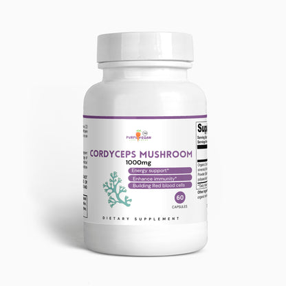 Cordyceps Mushroom - Purplvegan 
