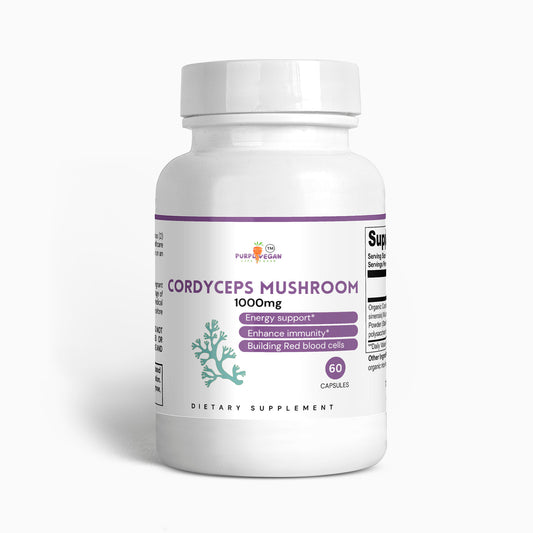 Cordyceps Mushroom - Purplvegan 
