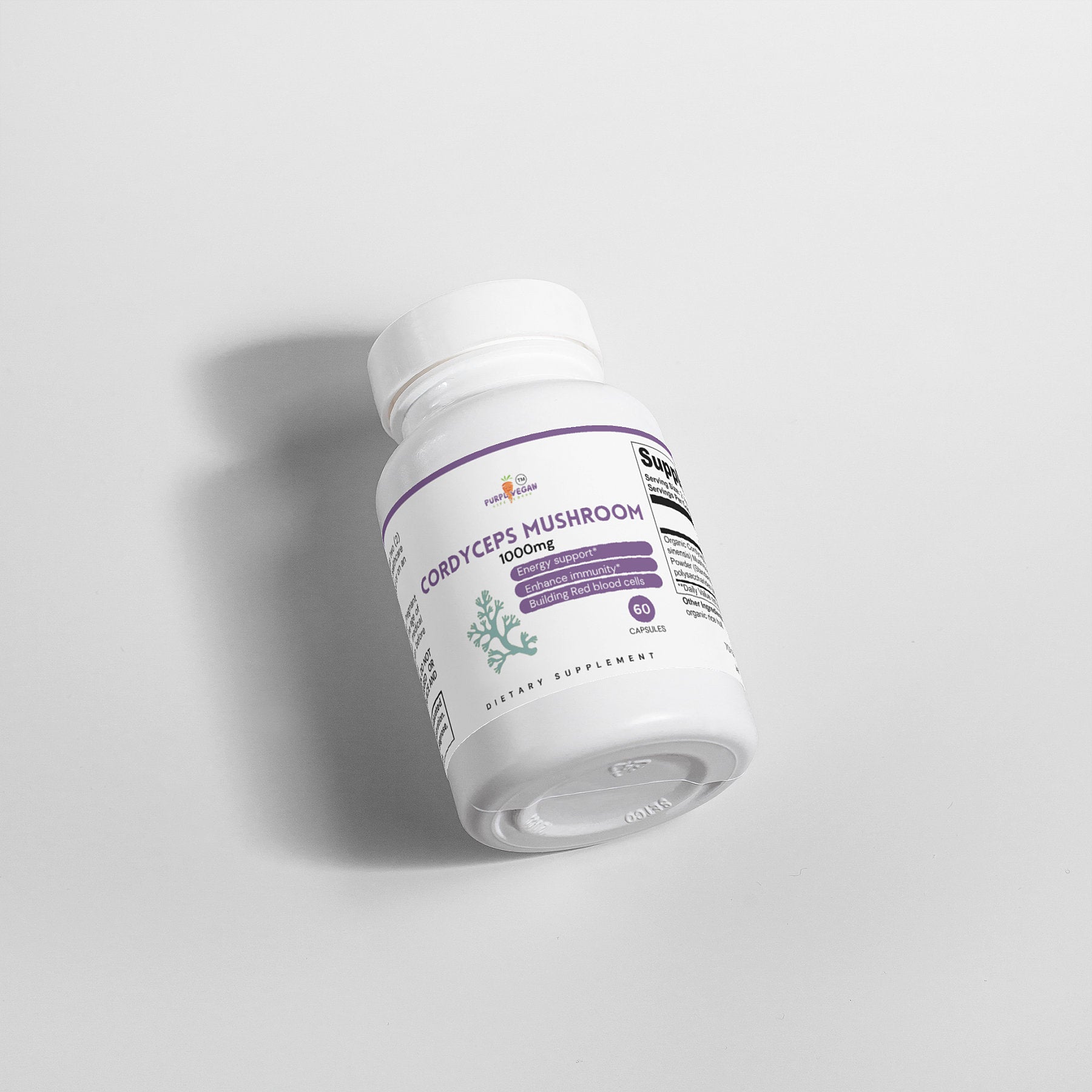 Cordyceps Mushroom - Purplvegan 