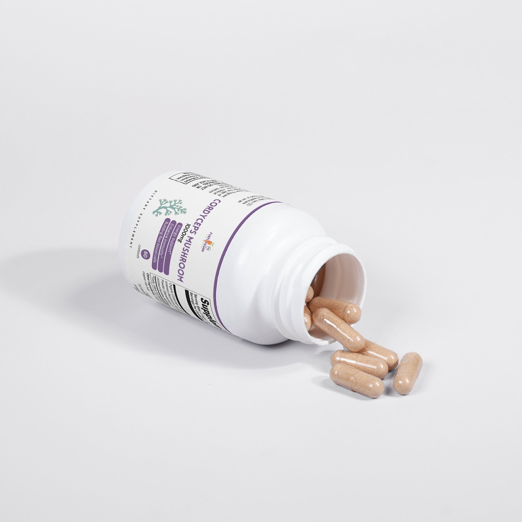 Cordyceps Mushroom - Purplvegan 