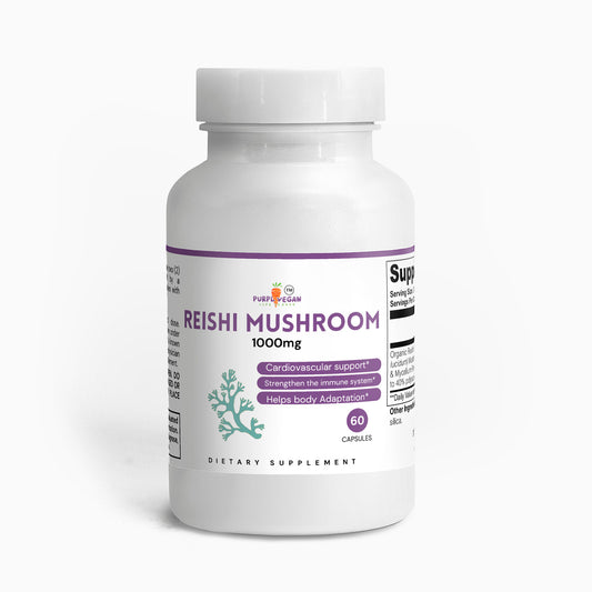 Reishi Mushroom - Purplvegan 