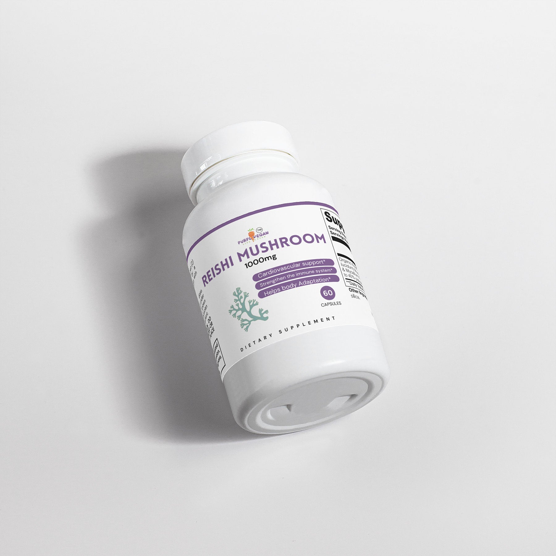 Reishi Mushroom - Purplvegan 