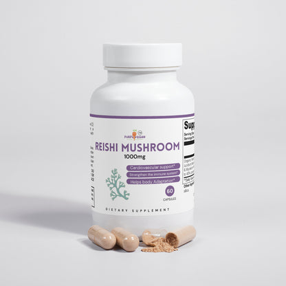 Reishi Mushroom - Purplvegan 