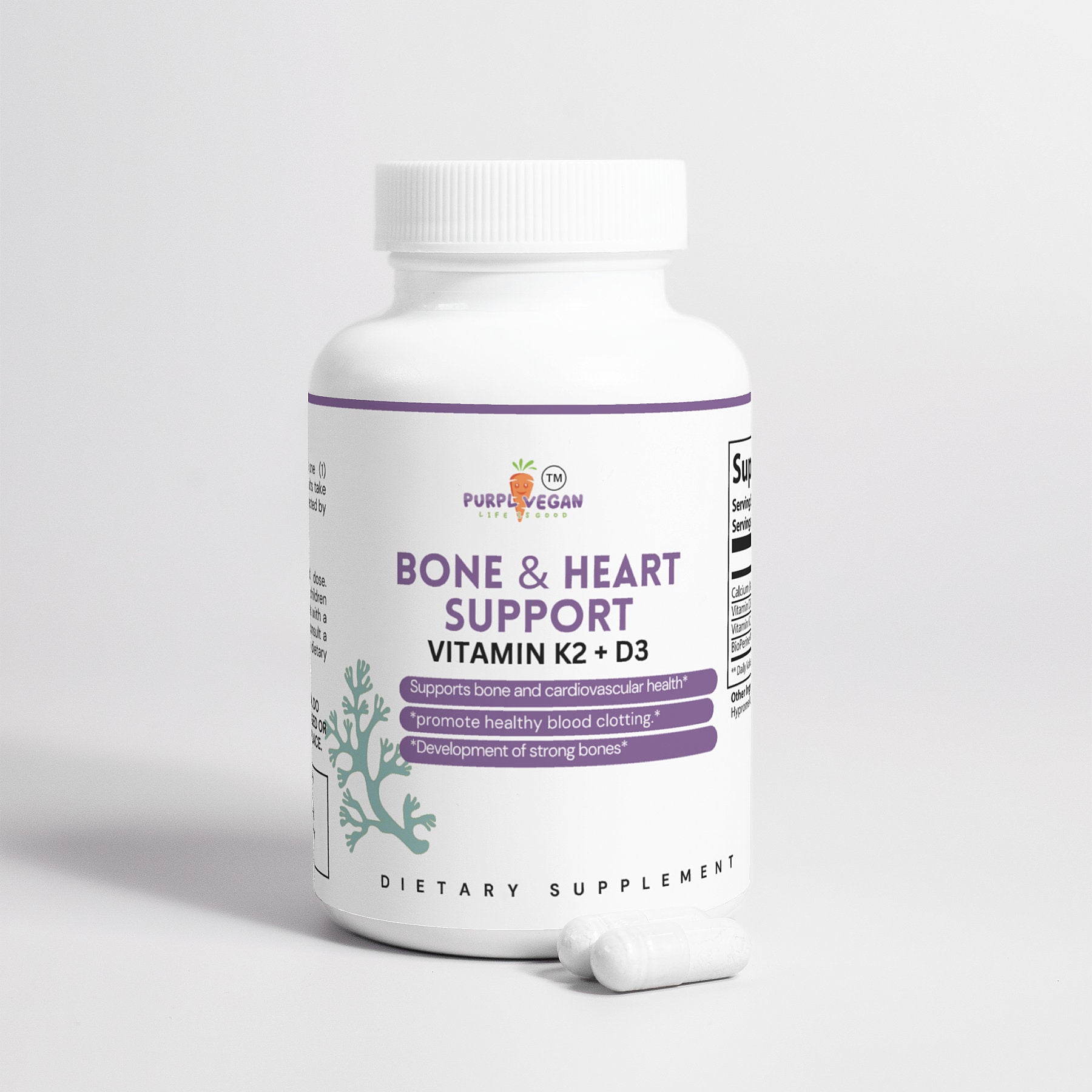 Bone & Heart Support - Purplvegan 