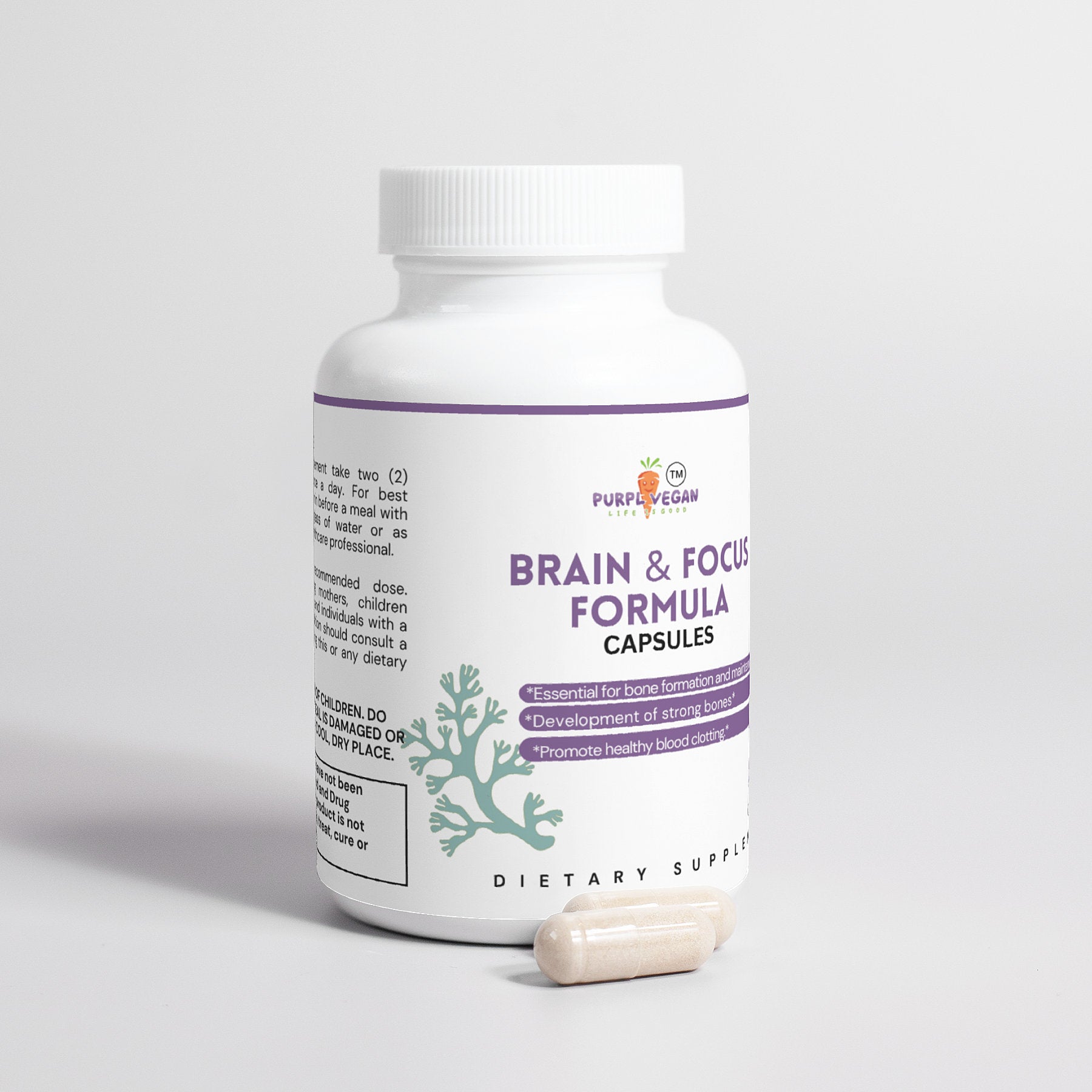 Brain & Focus Formula - Purplvegan 