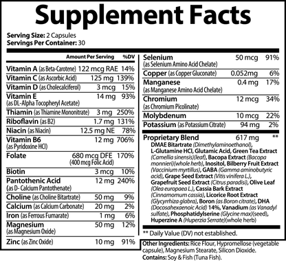 Brain & Focus Formula - Purplvegan 